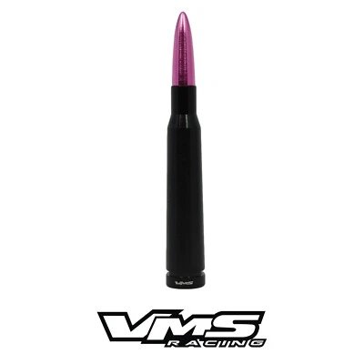 ANTENA BALA VMS RACING 5" CALIBRE 50 PARA FORD MUSTANG 94-04 NEGRO ROSA Foto 1 de 4