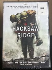 Hacksaw Ridge (DVD 2017 WS) R War Drama Sam Worthington NEW/SEALED | B2G1FREE