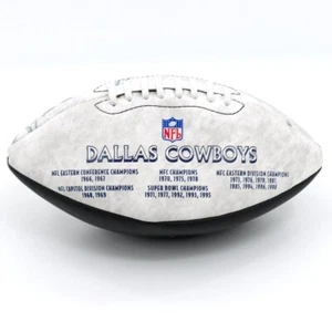 DALLAS COWBOYS TRIBUTE FOOTBALL LEATHER BALL G SERIES OF 5000 SPORTS MEMORABILIA - Picture 1 of 6