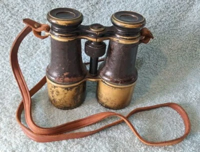 Jumelles militaires MG PARIS 14/18 . Avec Étui Et Sangle Non D'origine  - Photo 1/4