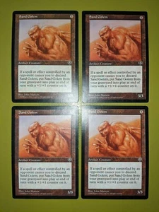 Sand Golem x4 Mirage 4x Playset Magic the Gathering MTG  - Picture 1 of 1