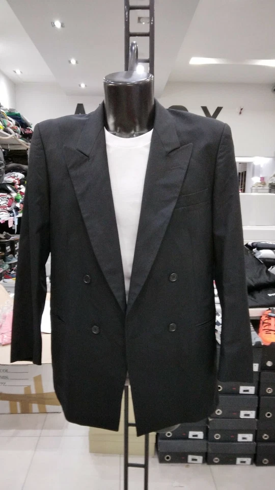 Cerruti Chaqueta Lana Hombre Negro Nueva Talla 40 GC383LZ - Imagen 1 de 4