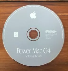 2000 Macintosh Power Mac G4 OS 9 9.0.4 Software Installation CD-ROM Disc CD - Picture 1 of 5