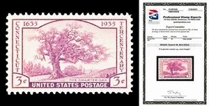 Scott 772 1935 3c edición Connecticut como nuevo excelente 98 nuevo con certificado PSE - Imagen 1 de 1