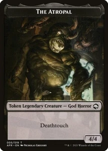 MTG Magic AFR D&D Forgotten Realms - 1x EN EX TOKEN 005 The Atropal - Picture 1 of 1
