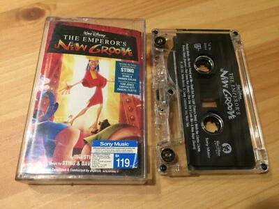 The Emperor's New Groove Original Soundtrack Cassette Tape (Sony Music 2000s) - Image 1 of 3