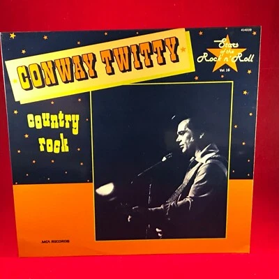 CONWAY TWITTY Country Rock 1978 vinyl LP MCA record Maybellene Amos Moses - Image 1 of 3