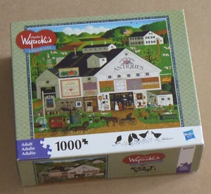 Charles Wysocki Art Puzzle - Peppercricket Farms - 2009 MB Hasbro - Sealed - Picture 1 of 5