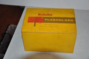 Flasholder Kodalite vintage para Kodak Brownie Hawkeye con caja original. - Imagen 1 de 12