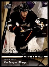 2009-10 Upper Deck Young Guns MacGregor Sharp Rookie Anaheim Ducks #451 R91