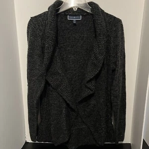 Karen Scott Sweater Women PM Medium Cardigan Petite Long Sleeve Open Front - Picture 1 of 5