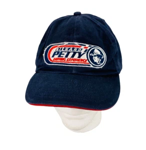 Baseballkappe Richard Petty marineblau rot getrimmt geschwungener Schirm verstellbar Baumwolle - Bild 1 von 6