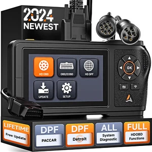 Lector de códigos de escáner de motor Deisel OBD2 kit de herramientas de escaneo de diagnóstico de camión de alta resistencia - Imagen 1 de 13