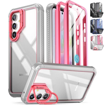 Capa protetora de tela suporte câmera integrada para Samsung Galaxy A35 5G - Imagem 1 de 4