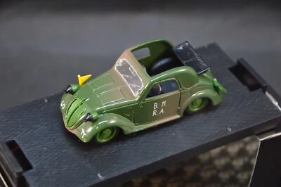 SIMCA 5 MILITARE D-DAY 1944 R243 SCALA 1/43 BRUMM MADE IN ITALY - Immagine 1 di 3