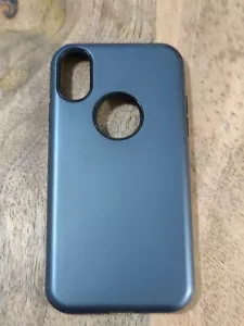 Apple Blue Case for iPhone X - Picture 1 of 3