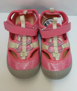 OSHKOSH B'gosh Toddler Girls Bump Toe Pink Sandal - Choose Size