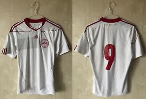 Authentic DENMARK #9 TOMASSON? Home 2010-12 Formotion Match Worn? Football Jerse - Picture 1 of 9