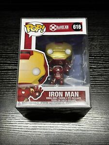 Funko Pop! Marvel Iron Man W.E.B. Exclusivo 616 con protector de parques Disney