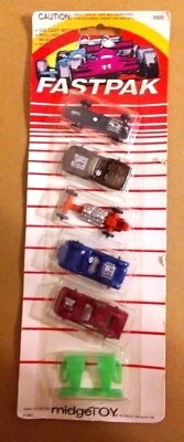 VINTAGE 1981 MIDGETOY - FASTPAK 6 PACK - MADE IN USA - NEW IN ORIGINAL PACKAGE - Image 1 of 3