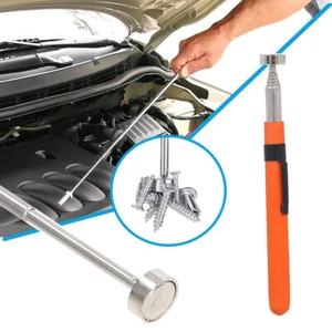 Car Repair 8 Pound Magnetic Retractable Pickup Suction Iron Rod Extractor Tool - Picture 1 of 12