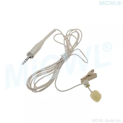 Mini Lavalier Lapel Microphone for Sennheiser sk100 G2 G3 G4 Wireless Tie Clips - Image 1 of 3