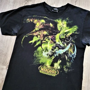 Vintage 2004 World Of Warcraft Promo T-Shirt Original Blizzard Distressed SELTEN M - Bild 1 von 12