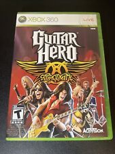 Guitar Hero Aerosmith (Microsoft Xbox 360, 2008) Manual Included