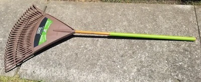 Rastrillo de hoja de polietileno AMES 30" PULGADAS #2915712 CON EMPUÑADURA DE COJÍN HECHO EN EE. UU. - RECOGIDA LOCAL Foto 1 de 4
