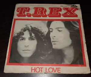 T.REX - Hot Love 7/45 Portugal PS 1969 - Picture 1 of 4