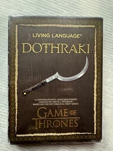 Living Language DOTHRAKI Game of Thrones Conversational Language Course DVD /NEW - Picture 1 of 4
