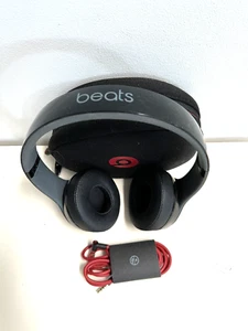 Beats by Dr. Dre Studio 2.0 WIRED Over Ear-Headphones - Black NOT Wireless - Picture 1 of 4