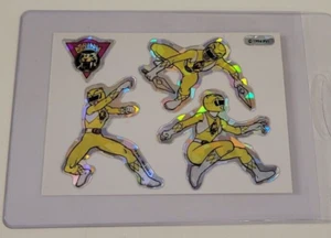 MIGHTY MORPHIN POWER RANGERS Trini 1994 Prisma MÁQUINA EXPENDEDORA TARJETA ADHESIVA * PVI - Imagen 1 de 3