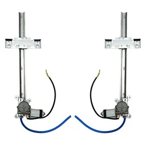 2 Door Flat Power Window Kit U-Wire Driver/Passengers Street AUTPW5500 truck - Picture 1 of 6