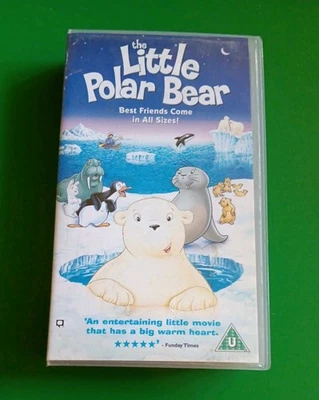 The Little Polar Bear VHS Kids Video TESTED - Image 1 of 3