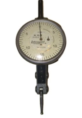 Interapid 0-15-0 Horizontal Type Dial Test Indicator (312B-1) .0005" - Image 1 of 3