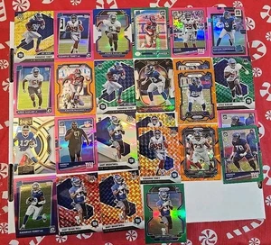 NY Giants 2020-23 Rookie Lot 25 Prizm Cards 80 Total Panini Optic Select NFL - Bild 1 von 11