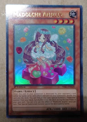 Madolche Anjelly - PRIO-EN028 Ultra Rare 1st Edition Yu-Gi-Oh Card - Image 1 of 2