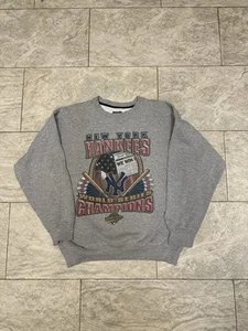 Sudadera DE COLECCIÓN New York Yankees 1996 Campeones de la Serie Mundial Hombre’s Talla Grande - Imagen 1 de 6