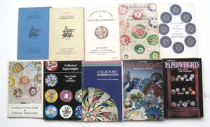 10 Catalogs Price Guides Collectors Paperweights L.H. Selman 1972-1986 softcover - Imagen 1 de 8