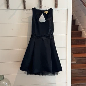 Vera Wang Princess Dress elegant Black Formal Party Cocktail Womens 0 - Picture 1 of 8