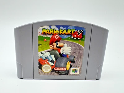 Mario Kart 64 N64 Nintendo 64 gioco modulo PAL NUS-NKTP-EUR - Immagine 1 di 4