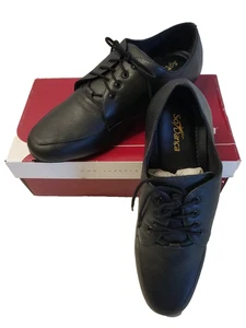 So Danca Mens Jazz Hip Hop Dance Shoes Sz 11 BL102 Black Lace Up w Box 3779 - Picture 1 of 8
