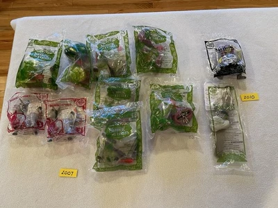 Lote De 11 Juguetes McDonald’s Happy Meal Shrek The Third Forever After 2007 2010 NUEVO Foto 1 de 4