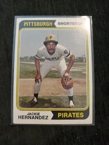 Jackie Hernandez 1974 Topps #566 Pittsburgh Pirates - Picture 1 of 3