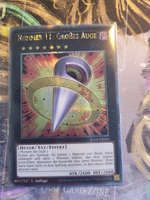 Nummer 11: Großes Auge / Quarter Century Rare / Yugioh  - Bild 1 von 2
