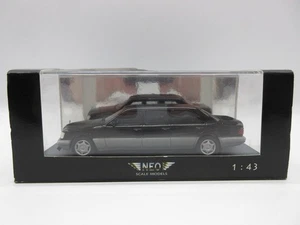 NEO 1/43 Mercedes-Benz E250 Diesel V124 Lang Sedan Limousine Black Diecast Model - Picture 1 of 5