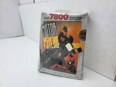 NEW FACTORY SEALED W/DAMAGED BOX  MOTOR PSYCHO FOR PAL ATARI 7800 PLUS +  #i20 - Image 1 of 4
