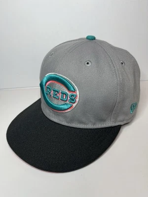 Cincinnati Reds Exclusive New Era 150th Red Stockings Fitted Hat Size 7 1/8 - Image 1 of 4