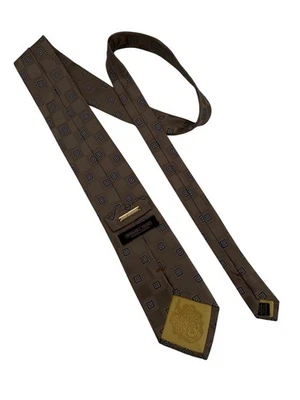 Corbata DONALD J. TRUMP Vintage Barra de Oro Signature Coll. 100% SEDA Hombre 60X3.5" Foto 1 de 4